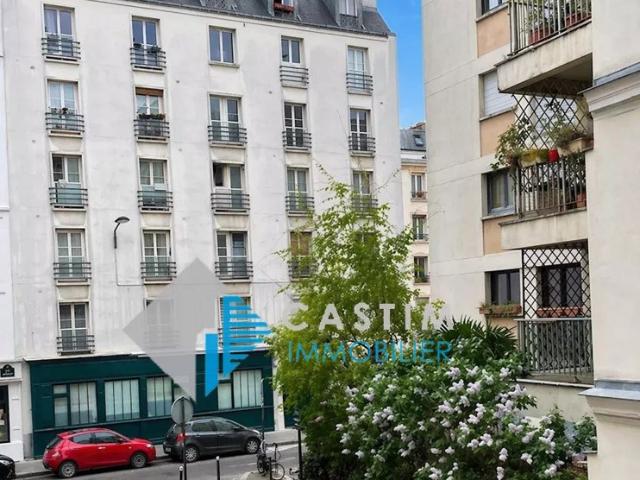 STUDIO OCCUPE 26M² QUARTIER RIQUET LA CHAPELLE 75018 PARIS