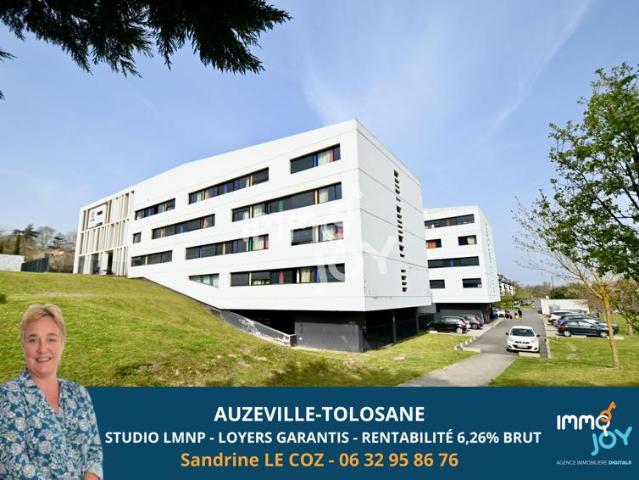 STUDIO LMNP RENTABILITÉ 6,26% LOYERS GARANTIS