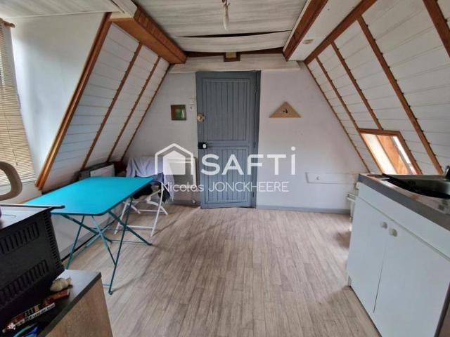 Studio loué 14 m² 30 m² au sol