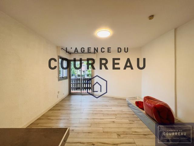 Studio loué meublé de 26 m2 avec extérieur