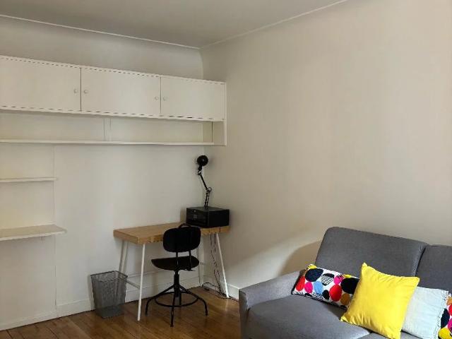 Studio loué meublé de 31.40m² Maison de la Radio PARIS 16
