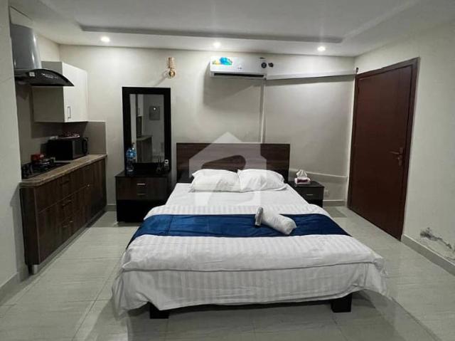 Studio luxury furnished apartment available for rent at gulberg green islamabad