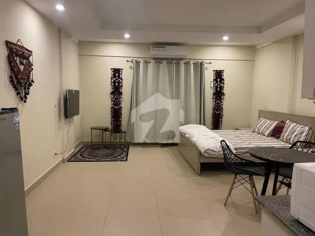 Studio luxury furnished apartment available for rent at gulberg green islamabad