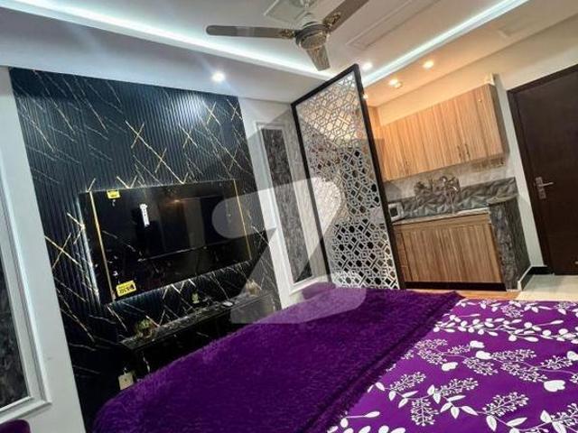 Studio Luxury Furnished Apartment Available For Rent Bahria Business District
