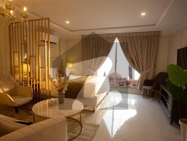 Studio Luxury Furnished Apartment For Rent In Iqbal Block Sector E Block Bahria Town Lahore Bahria Town Iqbal Block