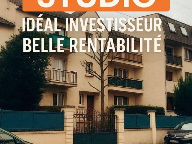 Studio lumineux avec balcon et parking à Clichy sous Bois – R
