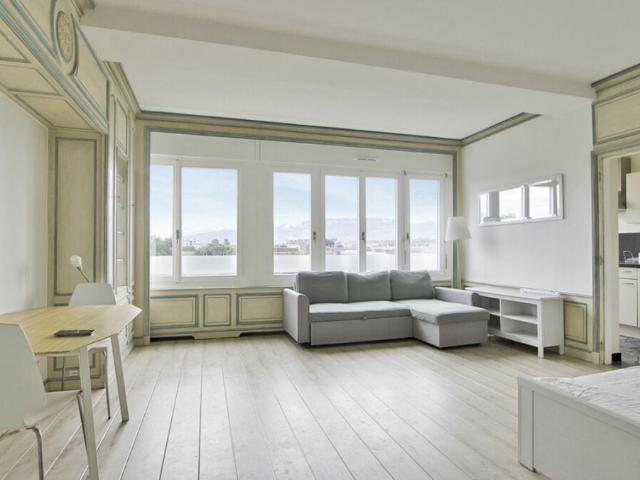 Studio lumineux avec magnifique vue – 43 m²