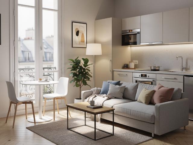 Studio Lumineux de 26 m2 Neuilly Plaisance