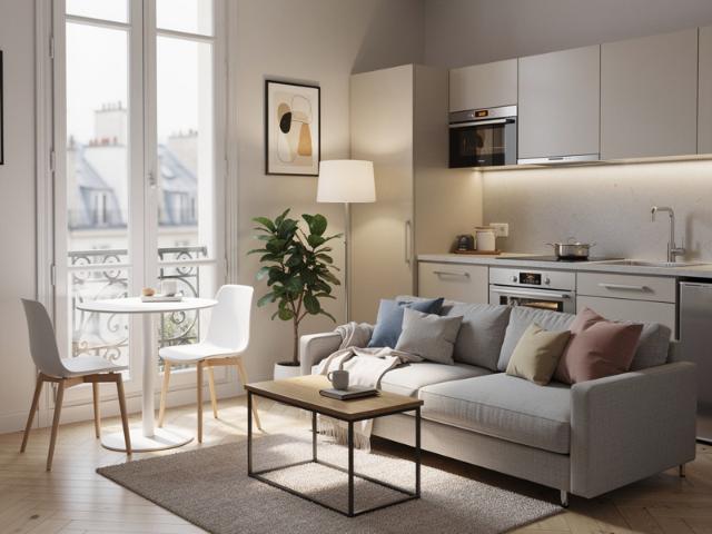 Studio Lumineux de 26 m2 Neuilly Plaisance