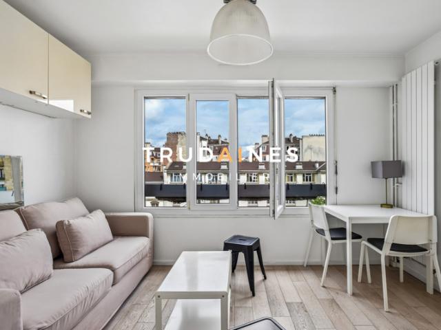 Studio lumineux en 6ème étage de 18,86m2 au plan optimisé, a