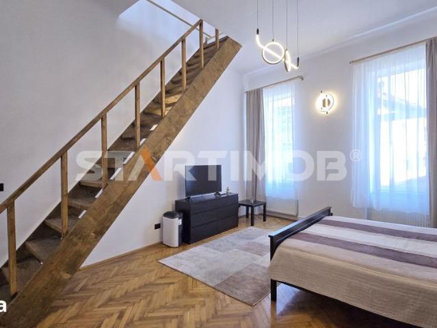 Studio mobilat Central Brasov cu parcare str Lunga