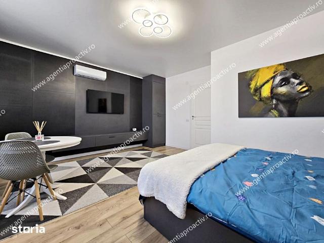 Studio modern, Central Park, parcare privata