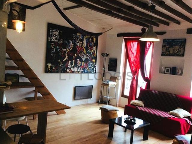 Studio meublé Montmartre Paris 18°