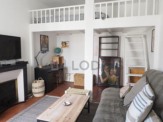Studio meublé avec cheminée et concierge Luxembourg Paris 6°