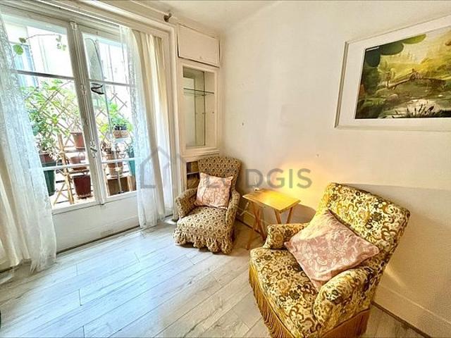 Studio meublé avec ascenseur et concierge Auteuil Paris 16°