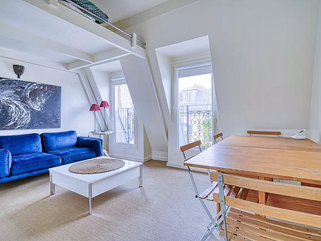 Studio meublé avec ascenseur et concierge La Muette Paris 16°