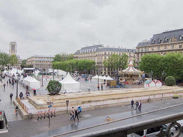 Studio meublé avec ascenseur Hôtel de Ville Paris 4°