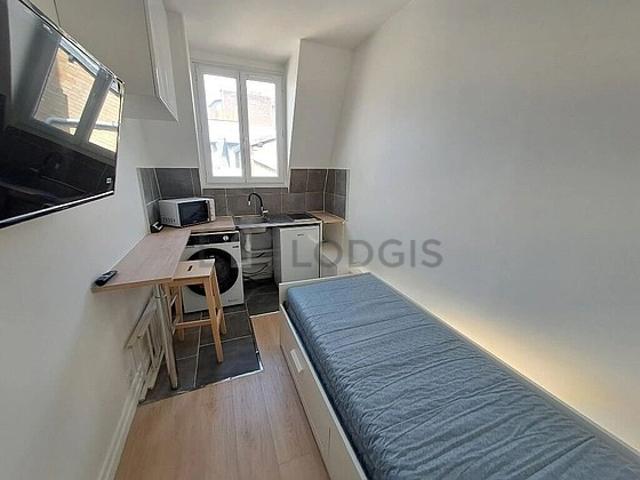 Studio meublé avec ascenseur Péreire Paris 17°