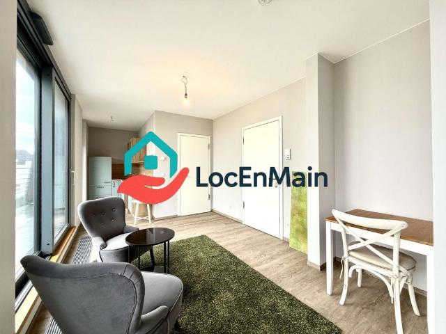 Studio meublé avec balcon – 33 m² – Clichy
