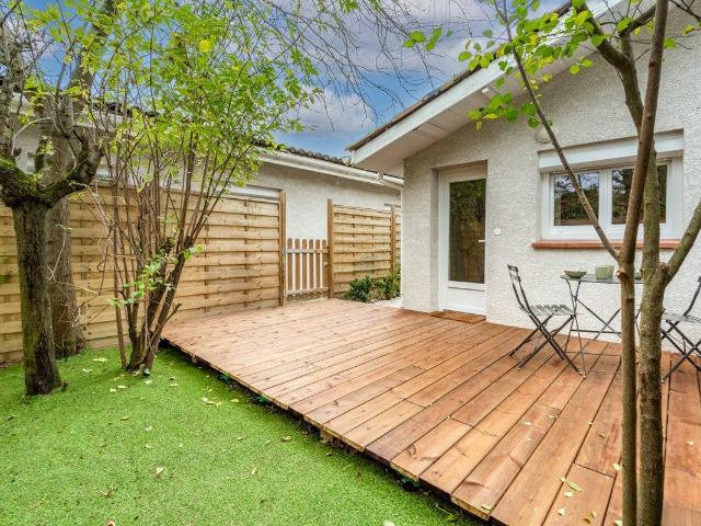 Studio meublé avec jardin