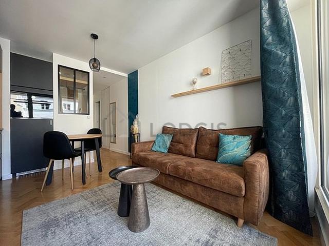 Studio meublé avec terrasse, ascenseur et cave Grands Boulevards Montorgueil Paris 2°