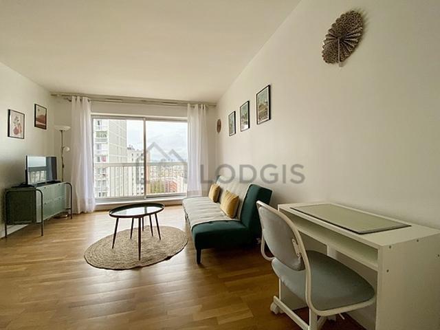 Studio meublé avec terrasse, ascenseur et concierge Alésia Paris 14°