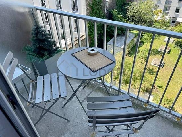 Studio meublé avec terrasse, ascenseur et concierge Bastille Paris 11°