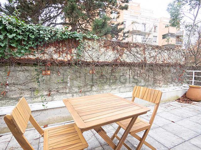 Studio meublé avec terrasse et ascenseur Bibliothèque Nationale Paris 13°