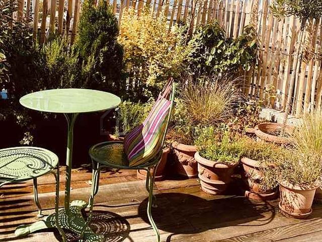 Studio meublé avec terrasse et ascenseur Gobelins Paris 13°