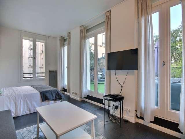 Studio meublé à louer 21 m² Batignolles Paris