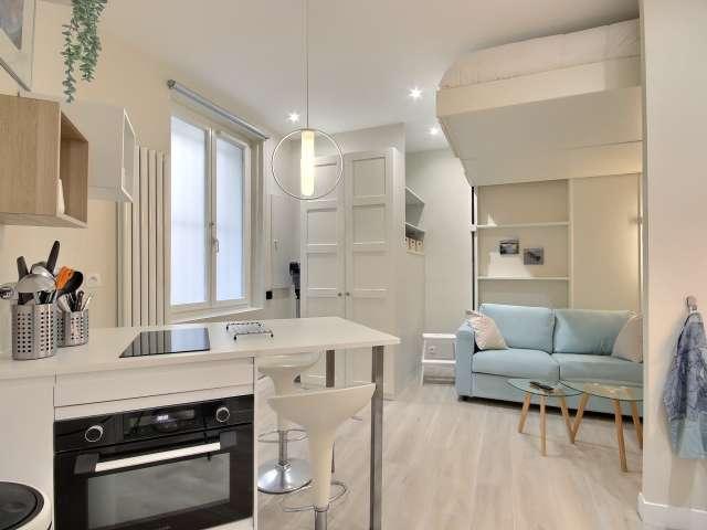 Studio meublé à louer 21 m² Batignolles Paris