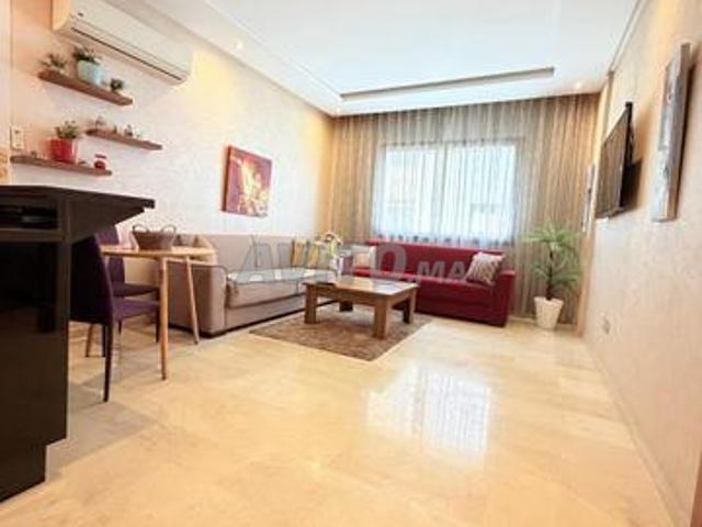 Studio meublé à louer 56m² à Casablanca Palmier