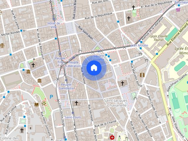 STUDIO MEUBLE A LOUER