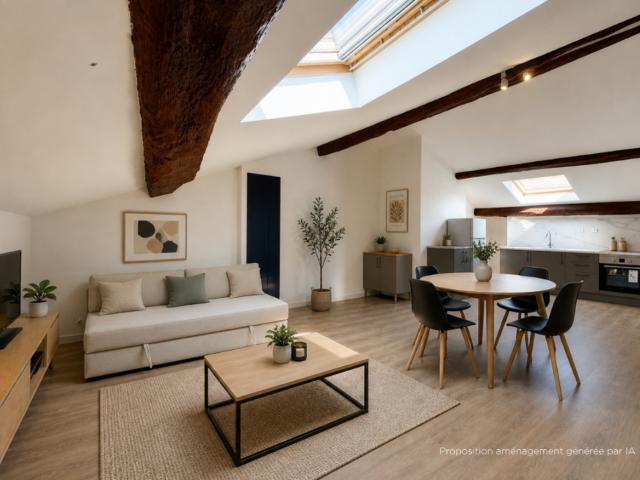STUDIO [MEUBLE] A LOUER A ROANNE CENTRE VILLE