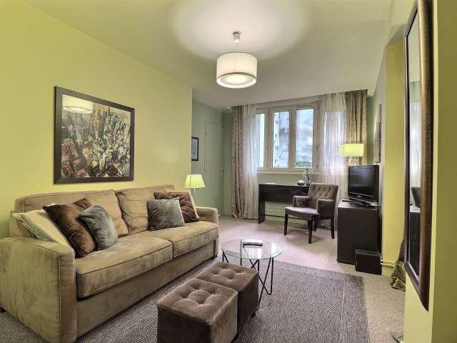 Studio meublé à louer en alcôve 37 m² Montorgueil Paris
