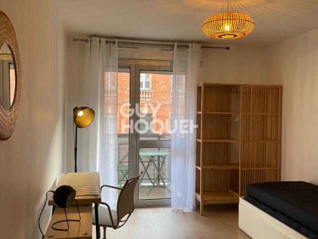 STUDIO MEUBLE BALCON 18.82 m² JARDIN DES PLANTES
