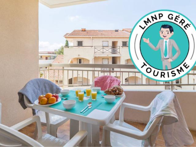 Studio meublé balcon LMNP géré
