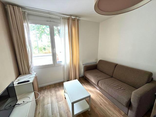 Studio meublé 19² CHU Location Appartement nantes: 19.47 m2