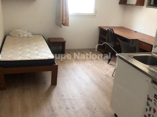Studio meuble de 18.62m2 sur Avignon près de la Faculté ! EAU COMPRISE !