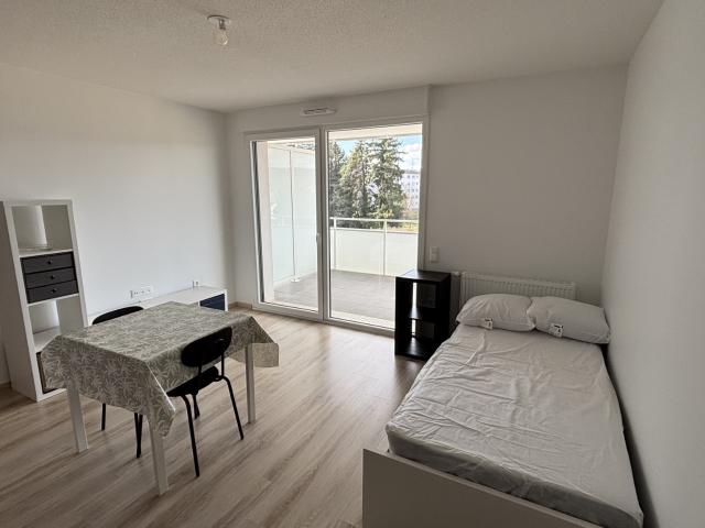 Studio meublé de 26 m2 avec balcon