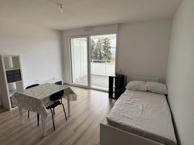 Studio meublé de 26 m2 avec balcon