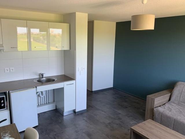 Studio meublé de 27m²