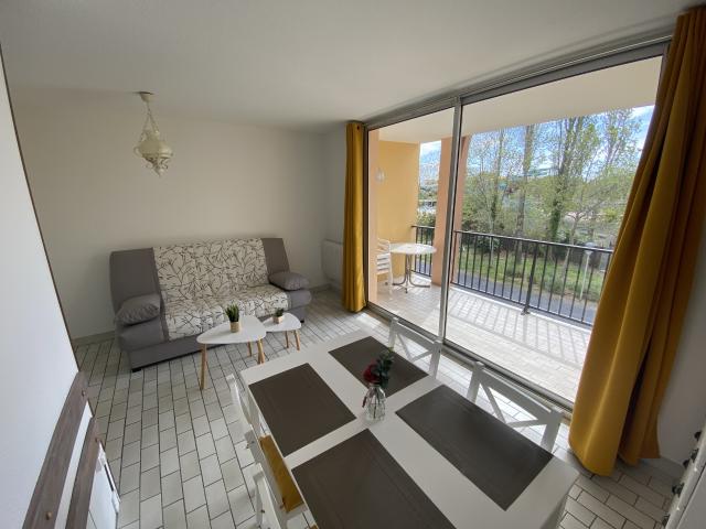 Studio meublé de 27m² avec terrasse au Cap d'Agde