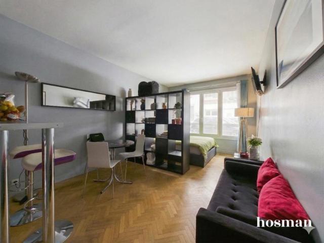 Studio meublé de 29 m² Quartier Gambetta Rue de la Cour des Noues, Paris 20e