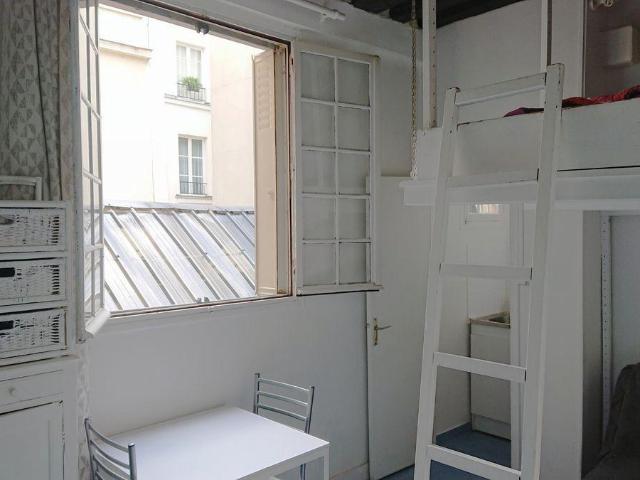 Studio meublé et équipe 18m² Paris centre