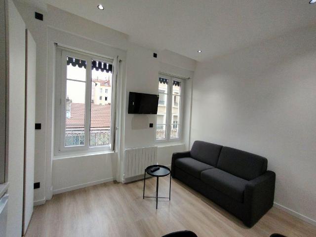 Studio meublé et rénové 18,90 m² à Lyon 6