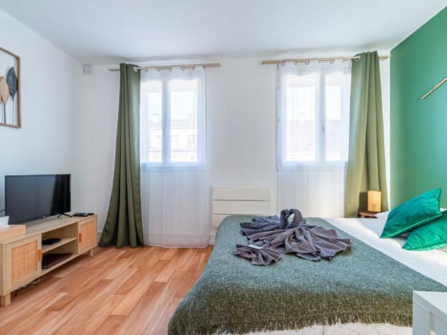 Studio meublé équipé 24m² à 200m de la gare