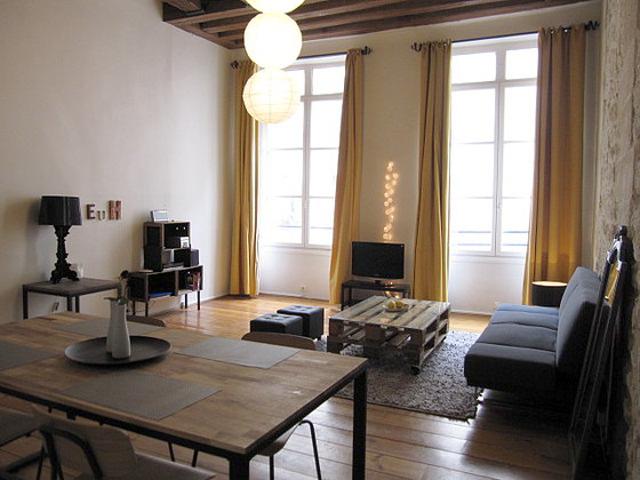 Studio meublé Paris 1°