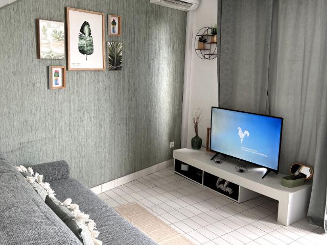 studio meublé première ligne mer à l'année
