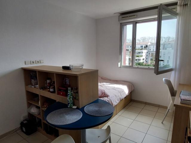 Studio meublé résidence étudiants Toulouse Ponts jumeaux